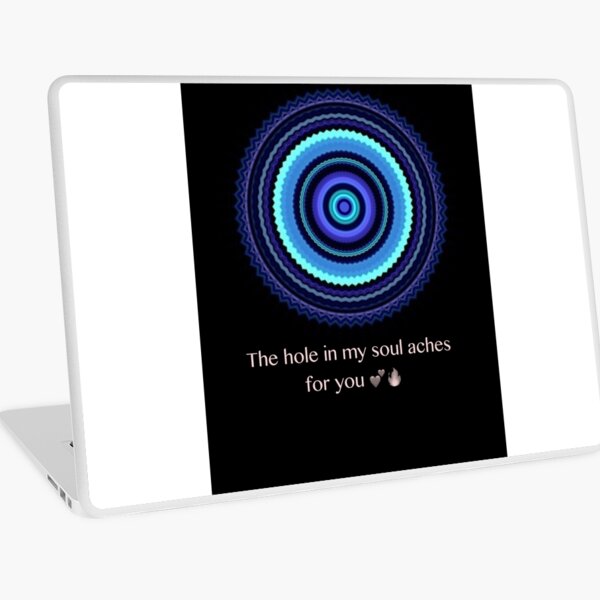 The hole in my heart  Laptop Skin
