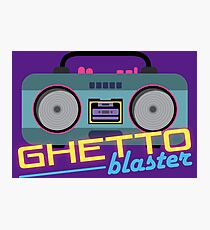 ghetto blaster Photographic Print