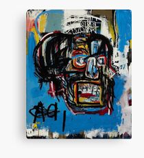 Basquiat Streetart Canvas Print