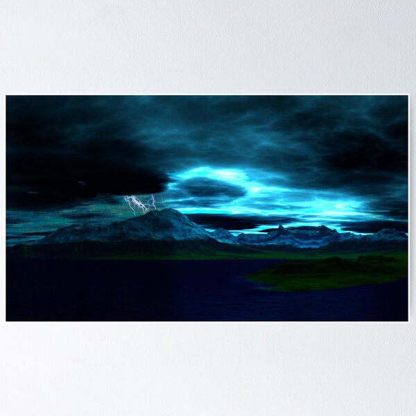 Item preview, Mountain Storm designed and sold by Hugh Fathers.