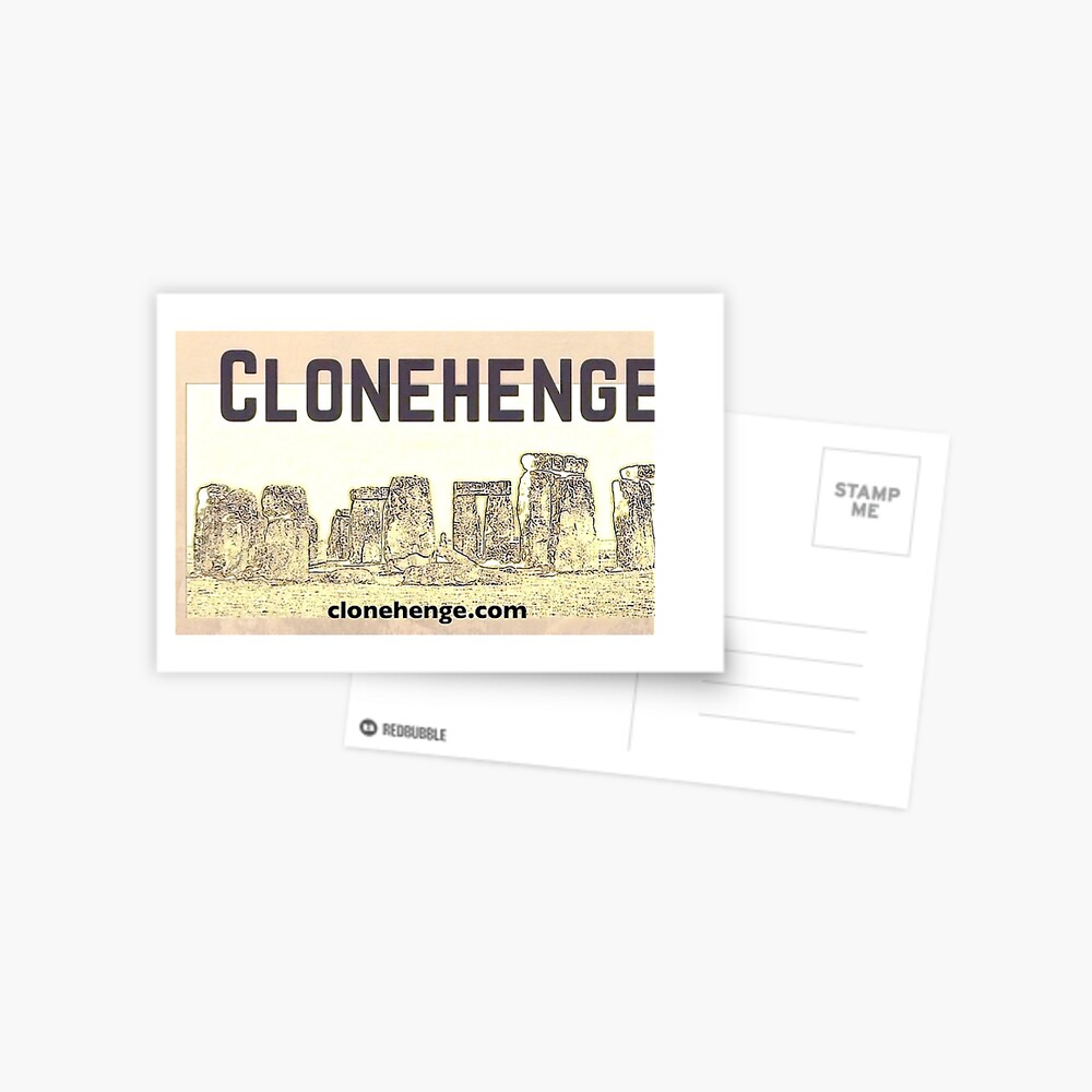 Item preview, Postcard designed and sold by Clonehenge.