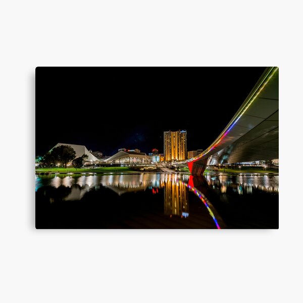 Item preview, Adelaide Riverbank At Night (full image) designed and sold by Ray's Photos & Art.