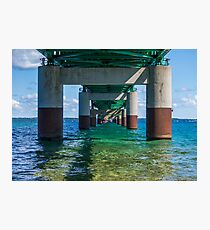 Mackinac Bridge Photographic Print