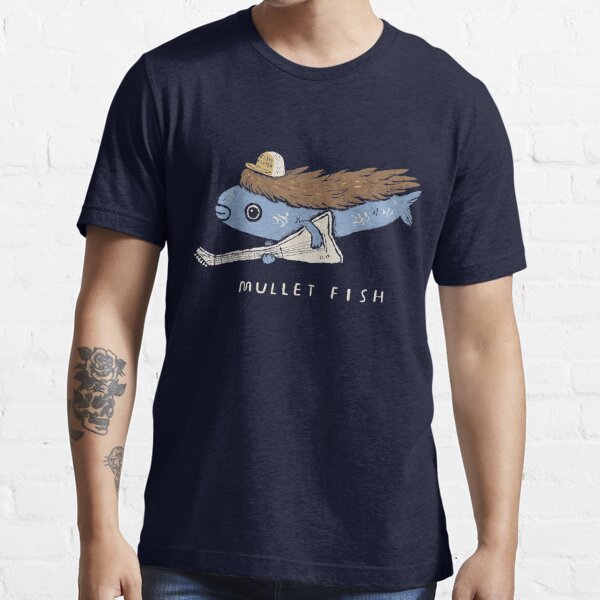 Mullet Fish - T-Shirt M / Silk
