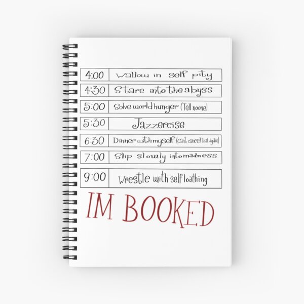 Booked Spiral Notebook