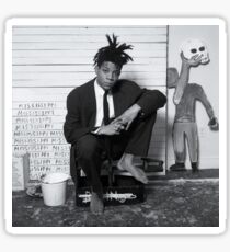 Basquiat Streetart Sticker