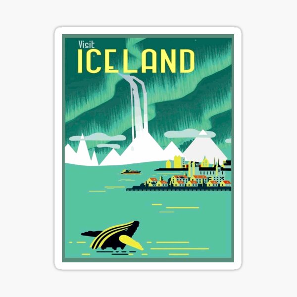 Iceland Stickers Redbubble