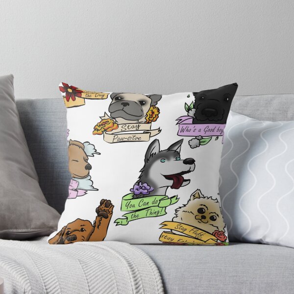Item preview, Motivational doggos Pattern designed and sold by Churi.