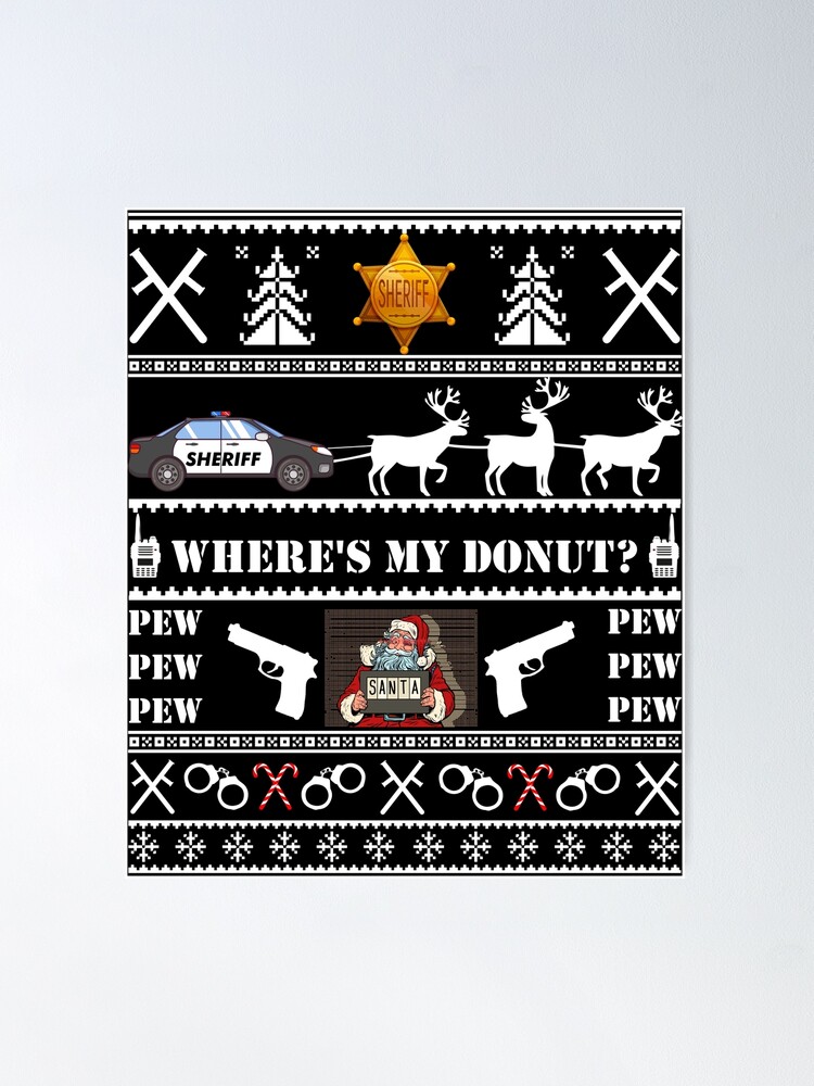 Cop ugly hotsell christmas sweater