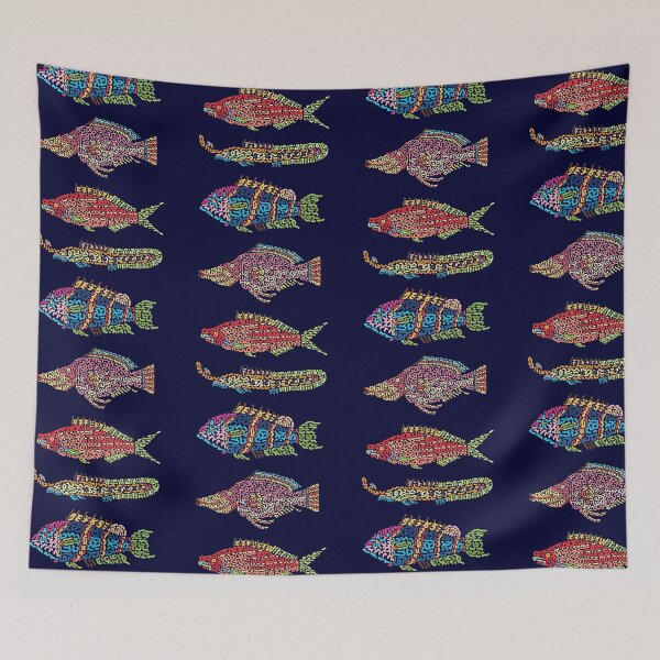 Item preview, Weird & Wonderful Fishes  designed and sold by Karotene.