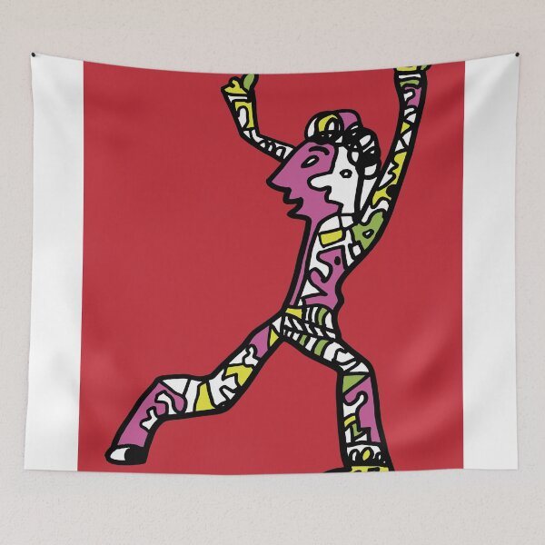 Item preview, Dance  in red designed and sold by Cristóbal Peña y Lillo.