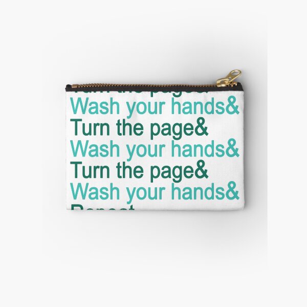 Item preview, Turn the page & wash your hands designed and sold by HomicidalHugz.