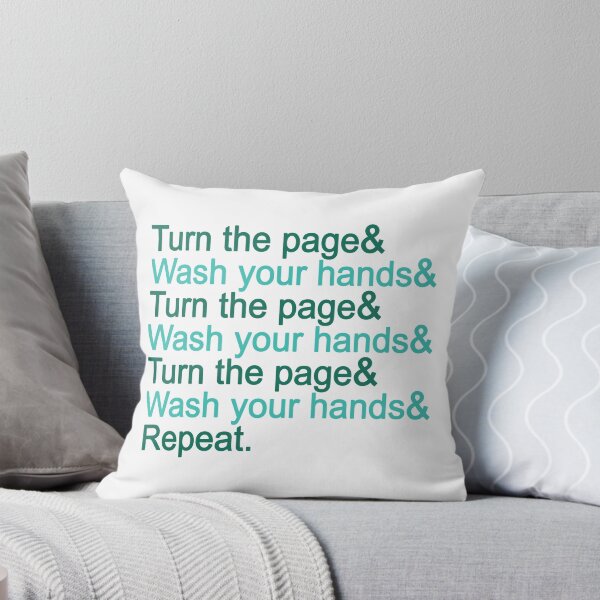 Item preview, Turn the page & wash your hands designed and sold by HomicidalHugz.