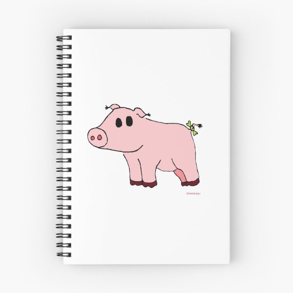 Item preview, Miss Piglet - Happy Cartoon Piggy designed and sold by MATAL.