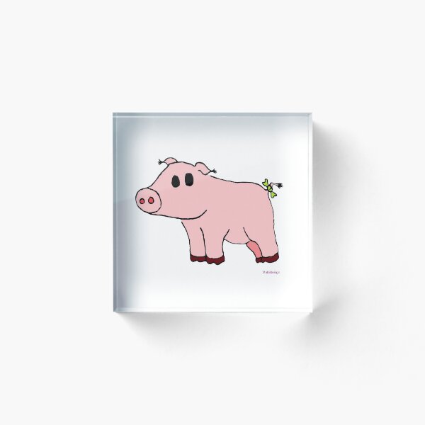 Item preview, Miss Piglet - Happy Cartoon Piggy designed and sold by MATAL.