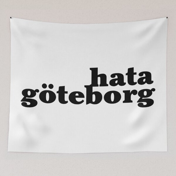 Item preview, Hata Göteborg Svart designed and sold by HallFlabben.