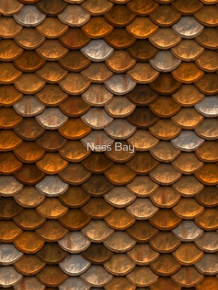 Thumbnail 4 of 4, iPhone Case, Earthy Abstract Scale Pattern designed and sold by NessFlett.