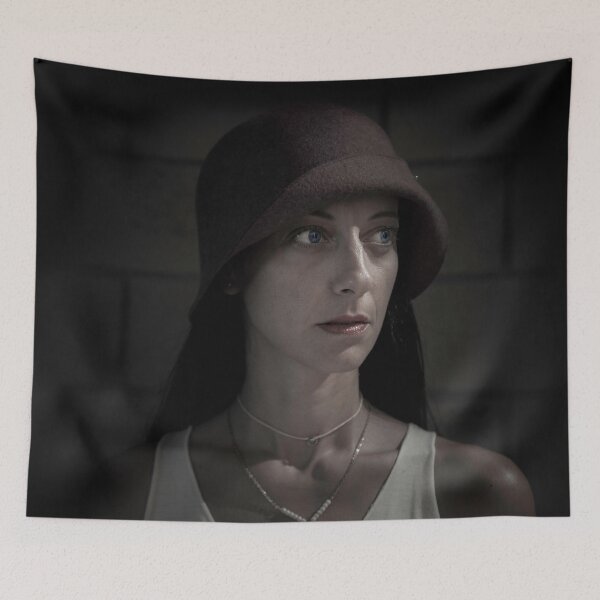 Item preview, vintage portrait girl 2 designed and sold by Lefteris Betsis.