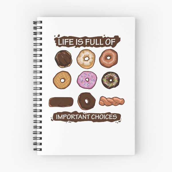 Item preview, Important Choices Donuts designed and sold by SillyShirtsLOL.