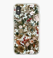 Floral and Birds XXVII iPhone Case