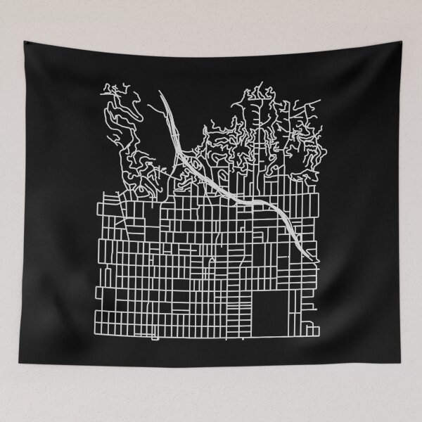 Item preview, Hollywood, Los Angeles Street Network Map Graphic designed and sold by ramiro.