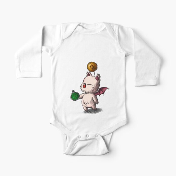 Where is that Dragon Ball ?! Kupo ! Long Sleeve Baby One-Piece