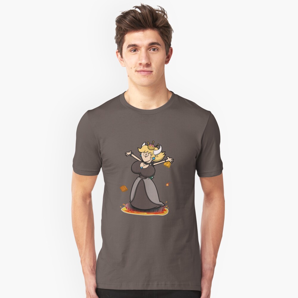 Derpy Bowsette! Slim Fit T-Shirt