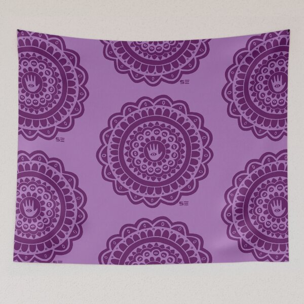 Item preview, Mandala Ojo - Púrpura designed and sold by duckslif3.