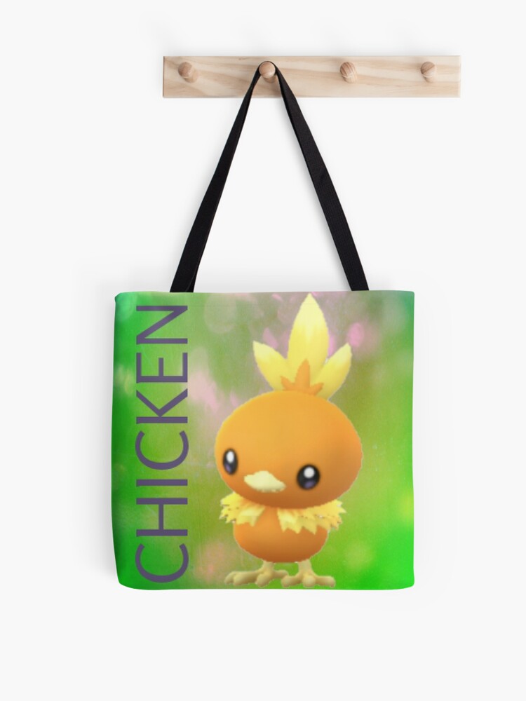 Bolsa De Tela Pollo Pokemon Torchic De Goodnightbright Redbubble