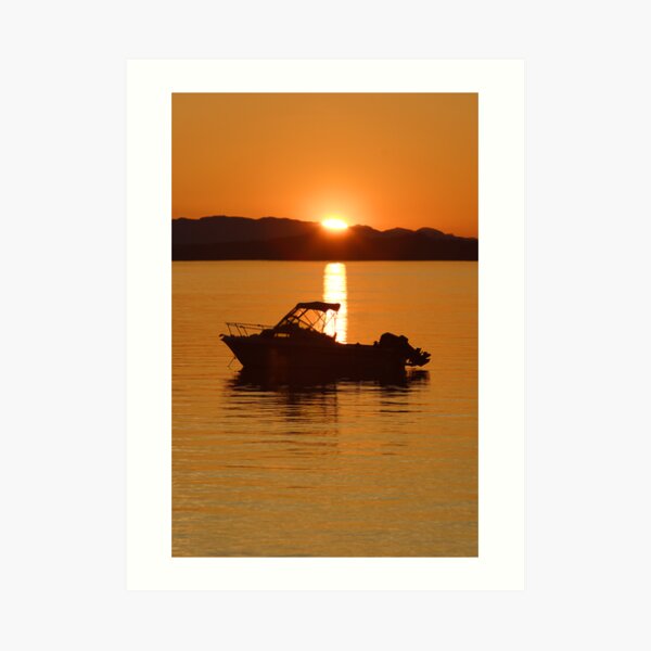 Golden Glow Kunstdruck