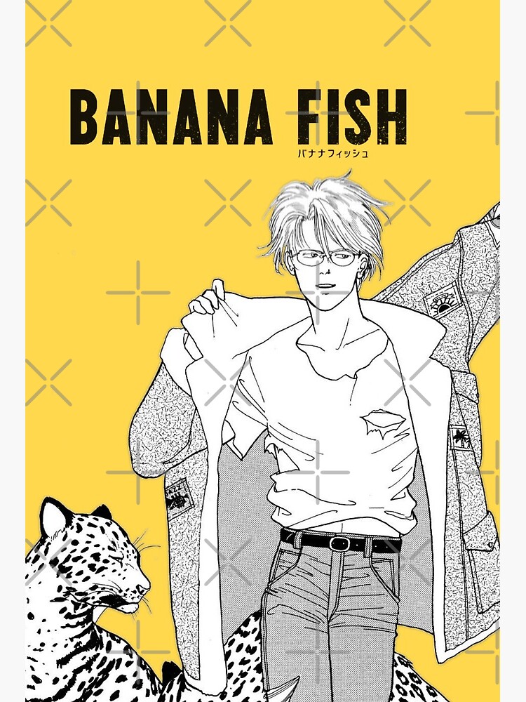 Banana Fish Ash Lynx Art Board Print For Sale By Katjabaric Redbubble