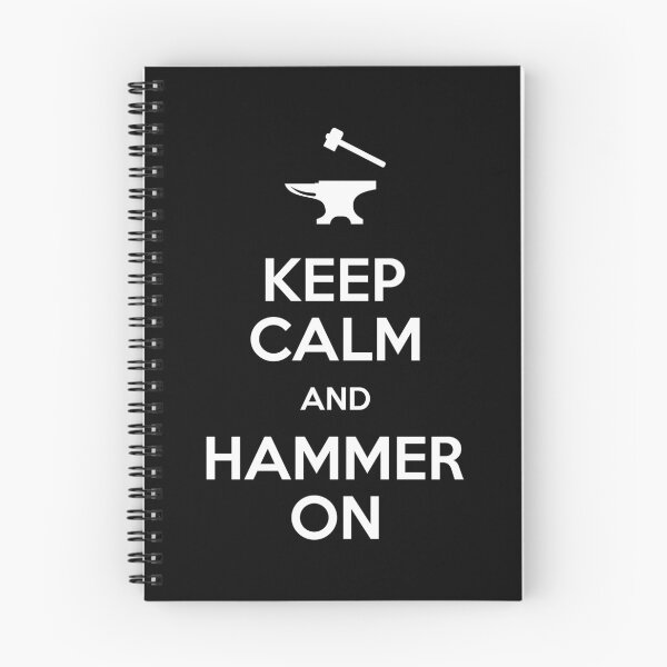 Item preview, Funny Blacksmith Tools Shirt Keep Calm And Hammer On designed and sold by Anumber1.