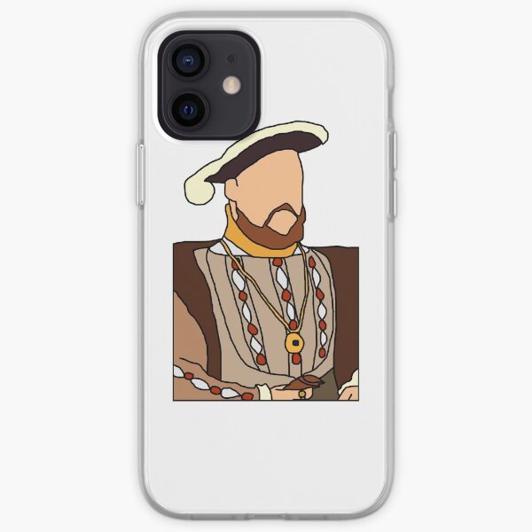 Henry VIII Illustration iPhone Soft Case