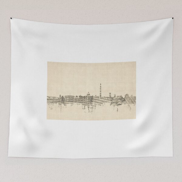 Item preview, Washington DC Skyline Sheet Music Cityscape designed and sold by ArtPrints.