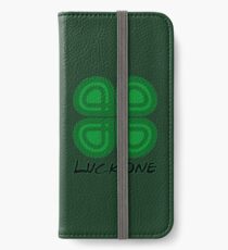 Luck One - Four Leaf Clover iPhone Wallet/Case/Skin