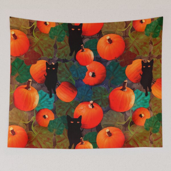 Item preview, Pumpkins and Black Cats	 designed and sold by RoxanneG.