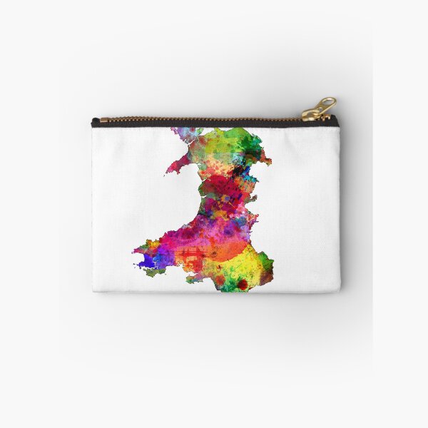 Item preview, Wales Watercolor Map designed and sold by ArtPrints.