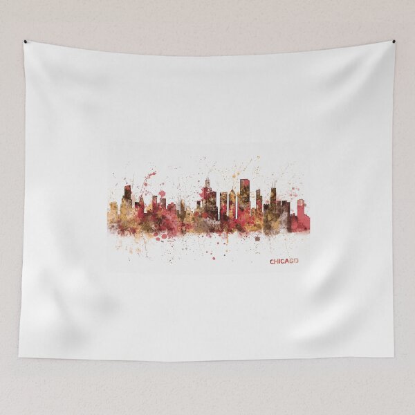 Item preview, Chicago Illinois Skyline designed and sold by ArtPrints.