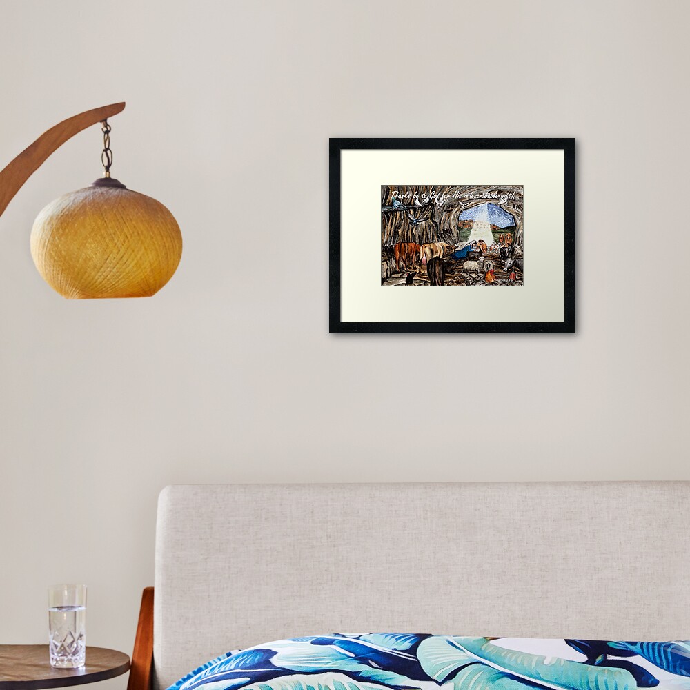 Item preview, Framed Art Print designed and sold by EuniceWilkie.