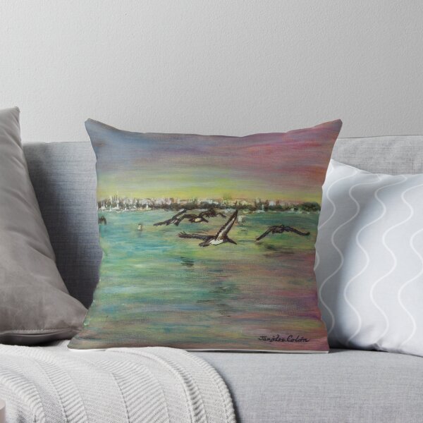 Item preview, Pelicans Fly designed and sold by Janis Lee Colon.