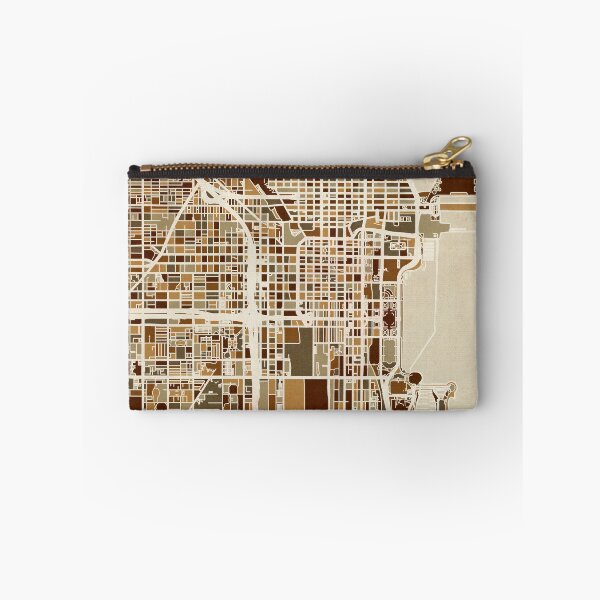 Item preview, Chicago City Street Map designed and sold by ArtPrints.