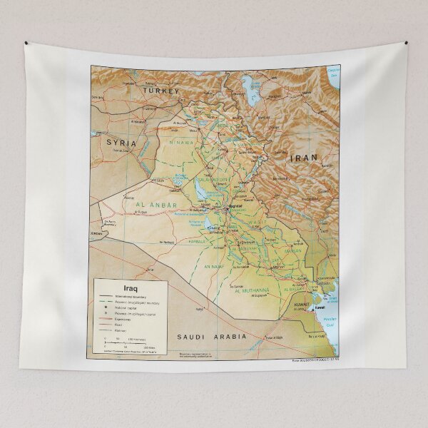 Item preview, Mapa de Irak (1999) designed and sold by allhistory.