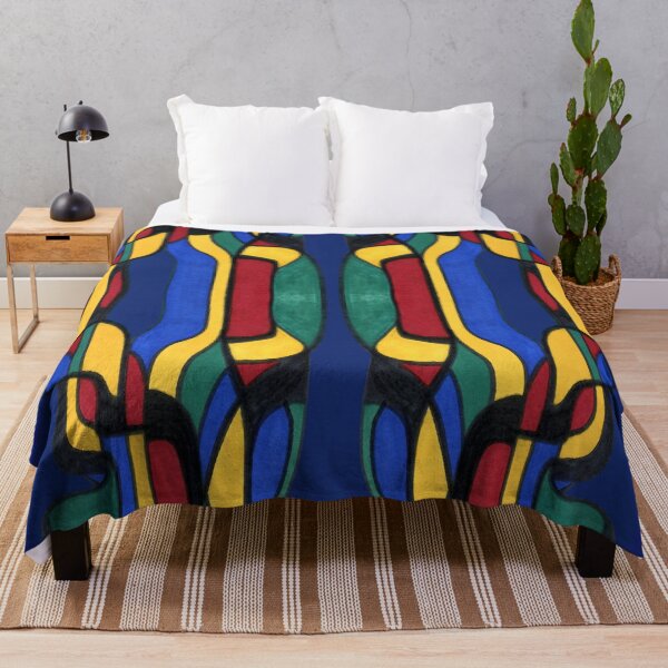 Artikelvorschau, Gespiegeltes Motiv, Grundfarben entworfen und verkauft von Sharon Schwalbe.