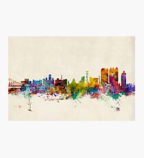 Calcutta (Kolkata) India Skyline Photographic Print