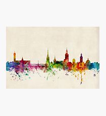 Stockholm Schweden Skyline Fotodruck