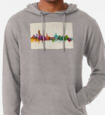 Albany New York Skyline Leichter Hoodie