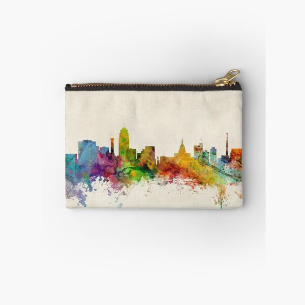 Item preview, Lansing Michigan Skyline designed and sold by ArtPrints.