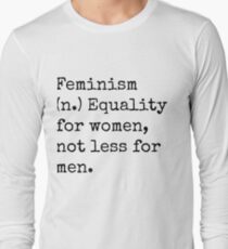 Feminism Long Sleeve T-Shirt