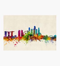 Singapore Skyline Photographic Print
