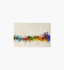 Istanbul Turkey Skyline Art Board